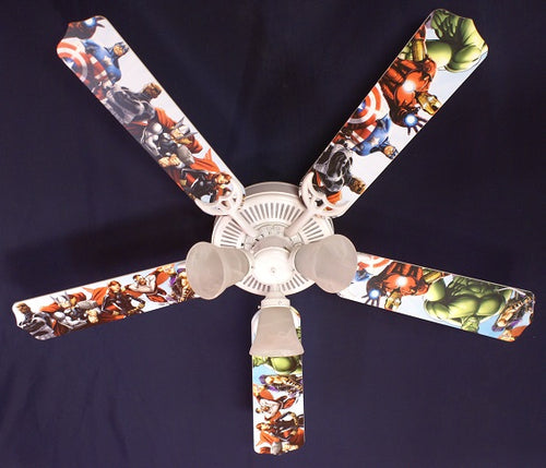 Ceiling Fan Designers 52FAN-KIDS-AVNG 52 in. Avengers Marvel Capitan America Ceiling Fan