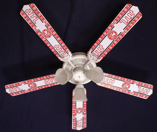 Ceiling Fan Designers 52FAN-NBA-ATL 52 in. NBA Atlanta Hawks Basketball Ceiling Fan