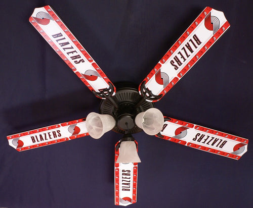 Ceiling Fan Designers 52FAN-NBA-BLAZ 52 in. NBA Portland Trail Blazers Basketball Ceiling Fan