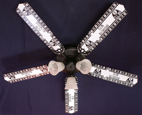Ceiling Fan Designers 52FAN-NBA-NET 52 in. NBA Brooklyn Nets Basketball Ceiling Fan