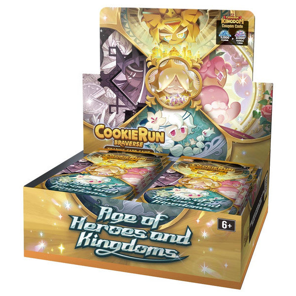 CookieRun TCG: Set 2 - Age of Heroes and Kingdoms Booster Display