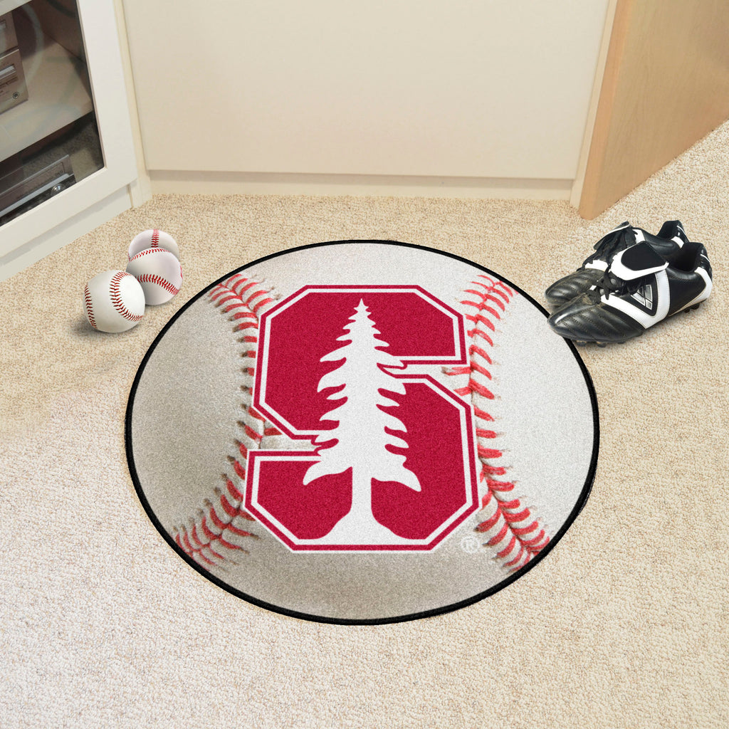 Fanmats - Stanford University Baseball Mat 27'' diameter