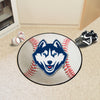 Fanmats - University of Connecticut Baseball Mat 27'' diameter