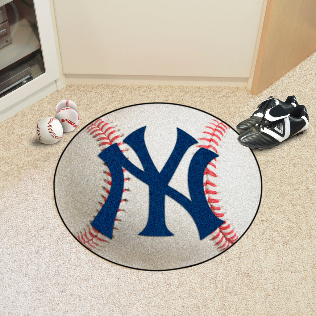 Fanmats - MLB - New York Yankees Baseball Mat 27'' diameter