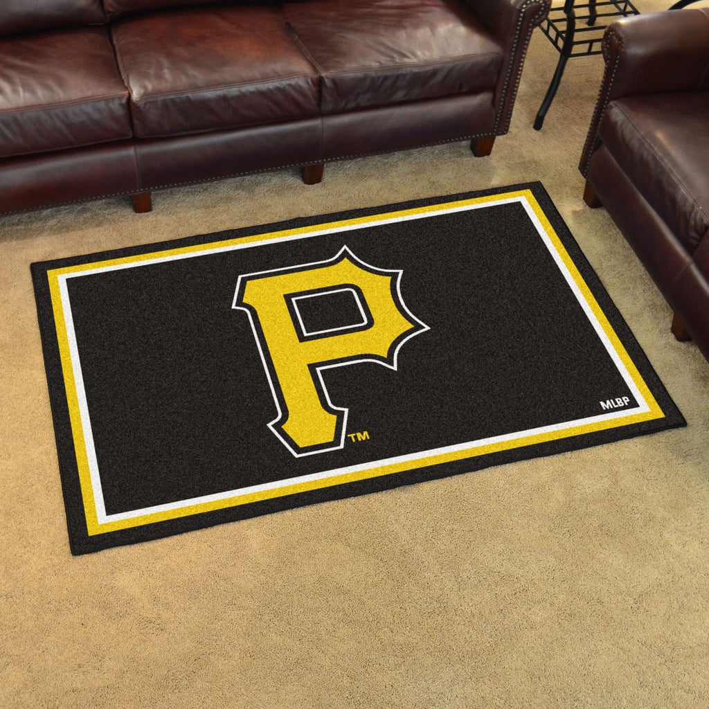 Fanmats - MLB - Pittsburgh Pirates 4x6 Rug 44''x71''