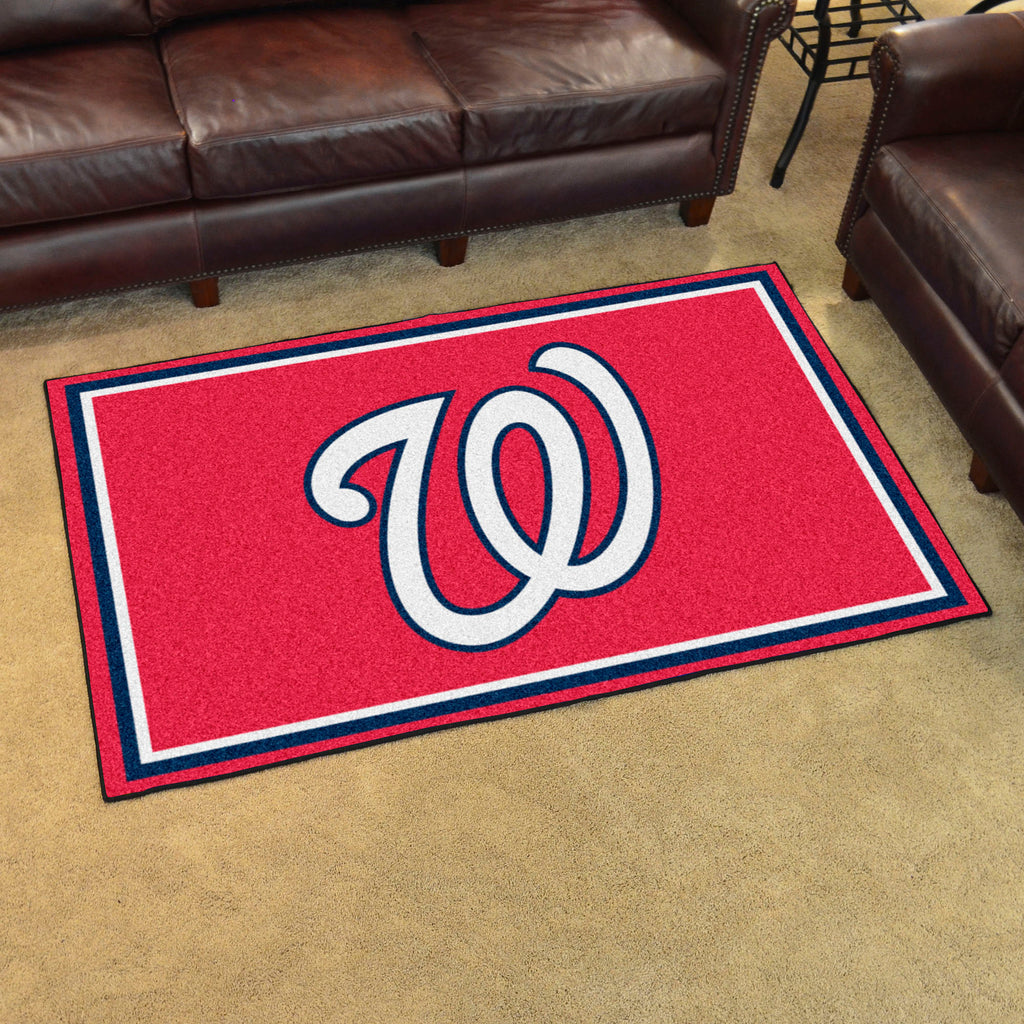 Fanmats - MLB - Washington Nationals 4x6 Rug 44''x71''