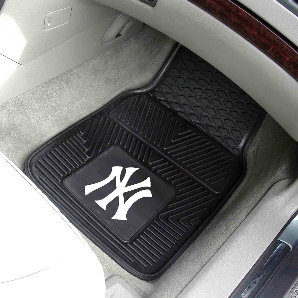 Fanmats - MLB - New York Yankees 2-pc Vinyl Car Mat Set 17''x27''