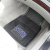Fanmats - Texas Christian University 2-pc Vinyl Car Mat Set 17''x27''