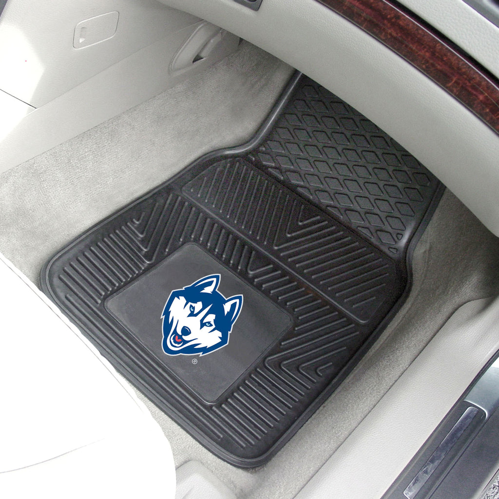 Fanmats - University of Connecticut 2-pc Vinyl Car Mat Set 17''x27''