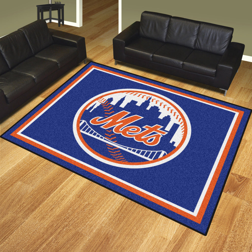 Fanmats - MLB - New York Mets 8x10 Rug 87''x117''