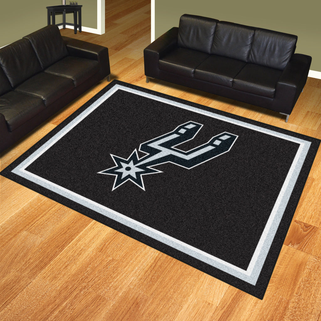 Fanmats - NBA - San Antonio Spurs 8x10 Rug 87''x117''