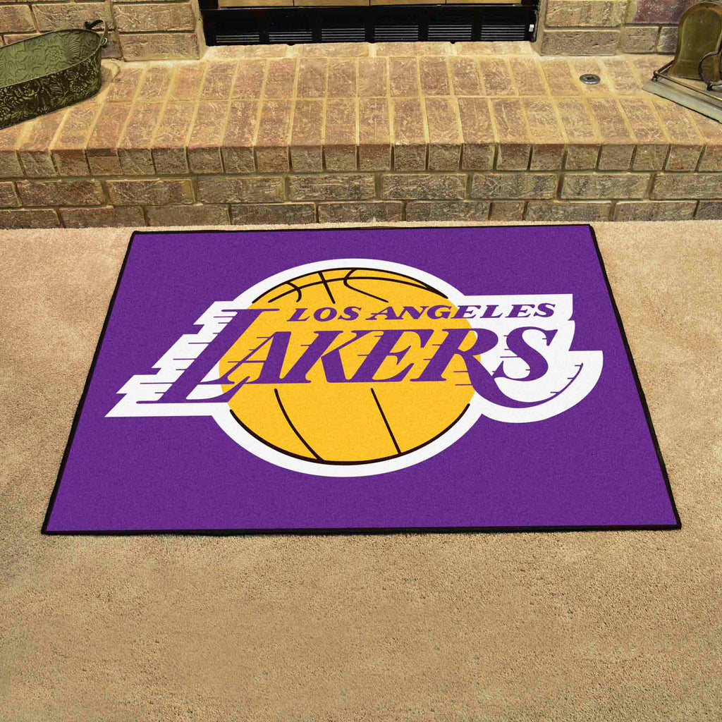 Fanmats - NBA - Los Angeles Lakers All-Star Mat 33.75''x42.5''