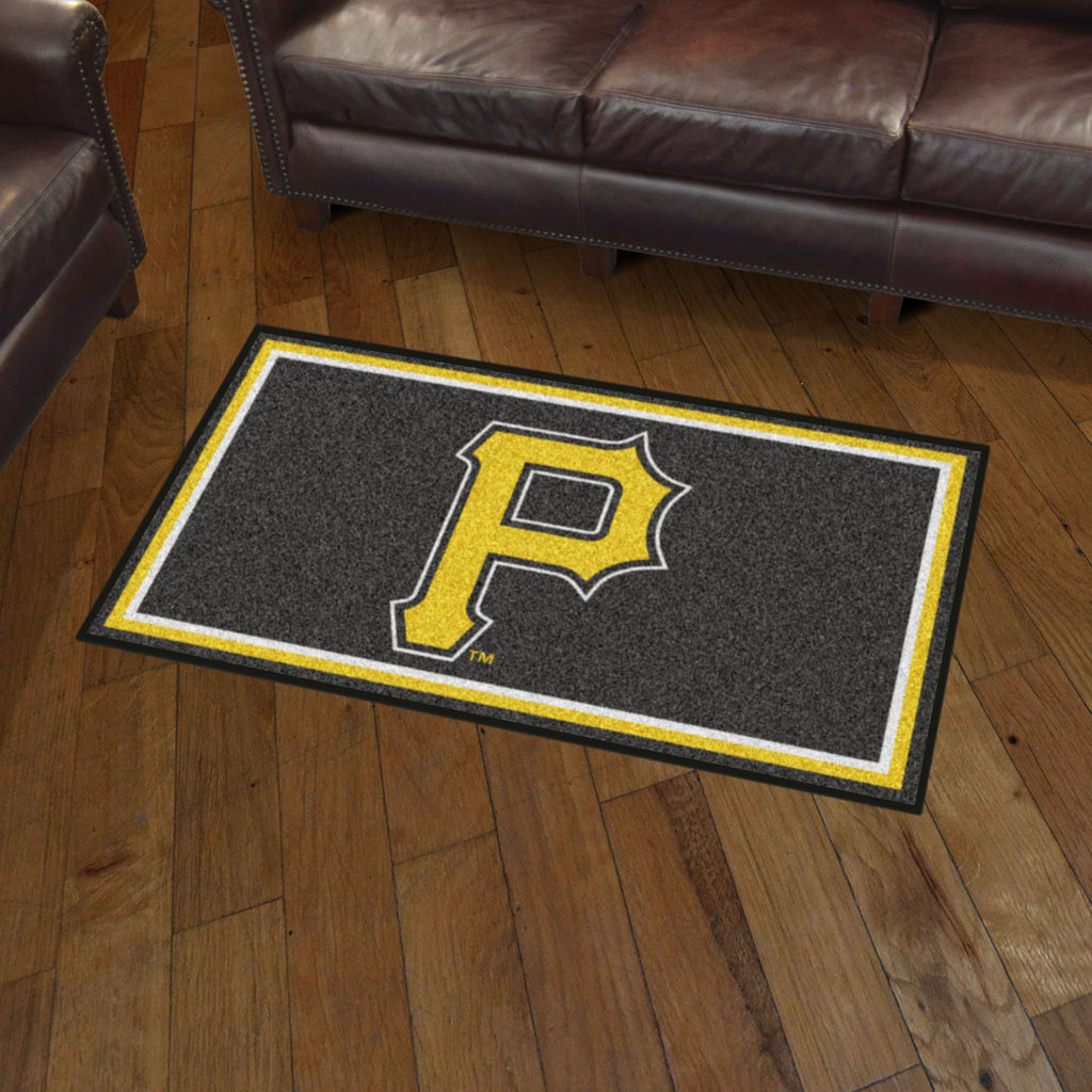 Fanmats - MLB - Pittsburgh Pirates 3x5 Rug 36''x 60''