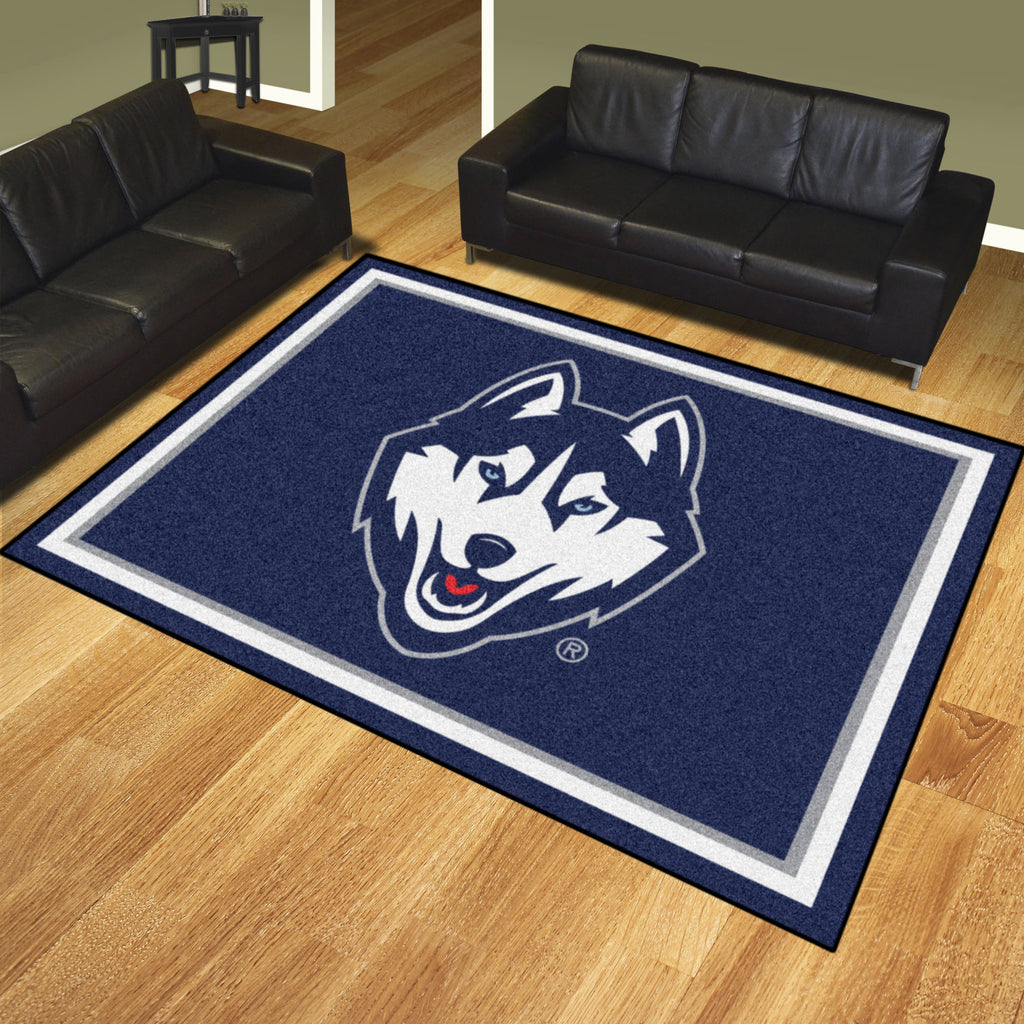 Fanmats - University of Connecticut 8x10 Rug 87''x117''