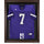 Northwestern Wildcats Brown Framed Logo Jersey Display Case