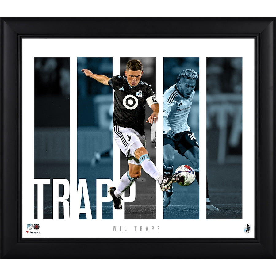 Wil Trapp Minnesota United FC Framed 15'' x 17'' Player Panel Collage