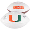 Vinny Testaverde Miami Hurricanes Autographed White Panel Football with ''Heisman 86'' Inscription