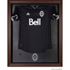 Vancouver Whitecaps FC Framed Brown Team Logo Jersey Display Case