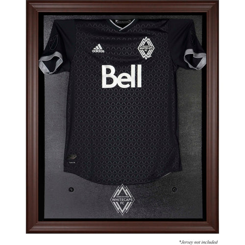 Vancouver Whitecaps FC Framed Brown Team Logo Jersey Display Case