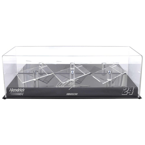 William Byron #24 Hendrick Motorsport 3 Car 1/24 Die Cast Display Case
