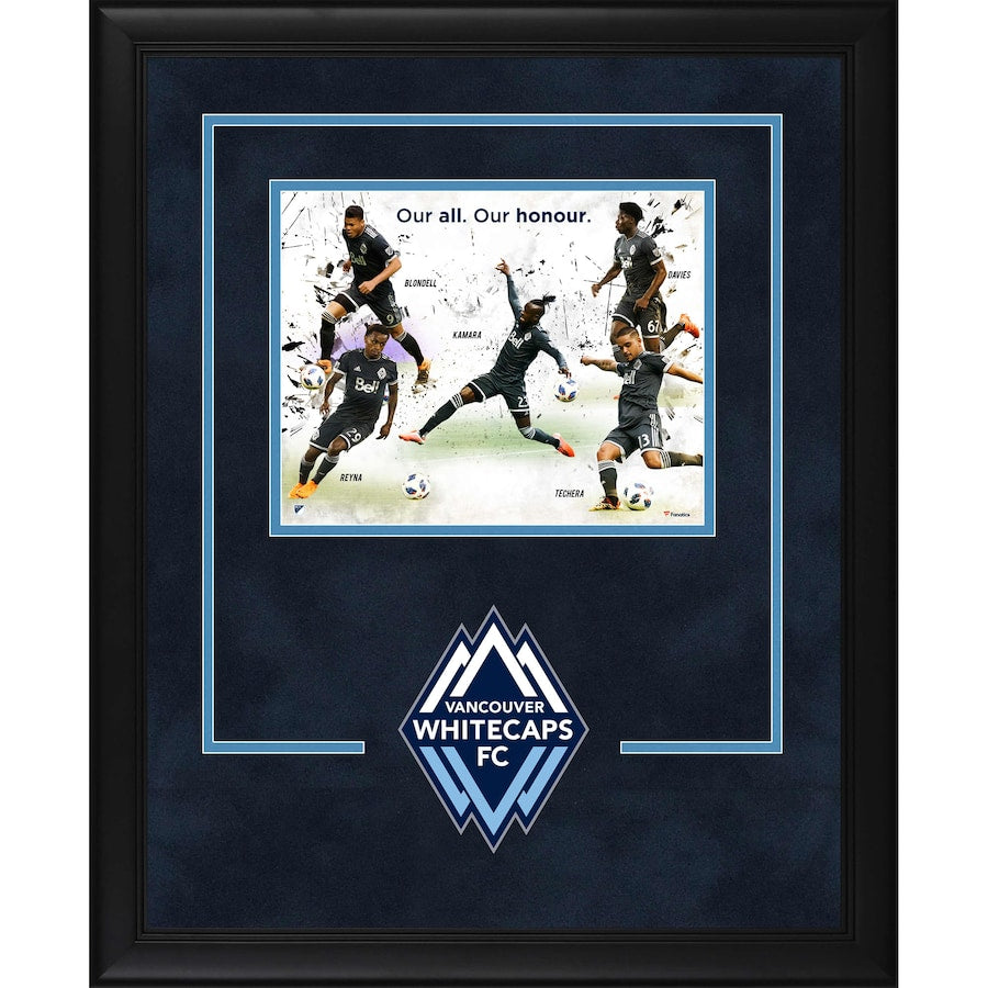 Vancouver Whitecaps FC Deluxe Framed 8'' x 10'' Players Collage