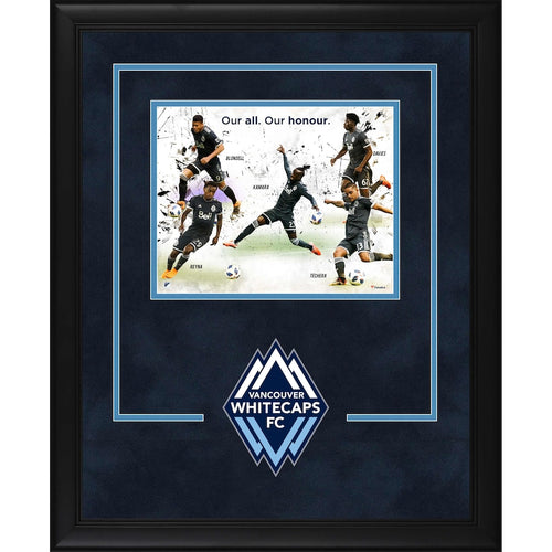Vancouver Whitecaps FC Deluxe Framed 8'' x 10'' Players Collage