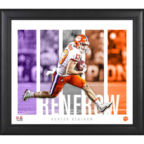 Hunter Renfrow Clemson Tigers Framed 15'' x 17'' Player Panel Collage