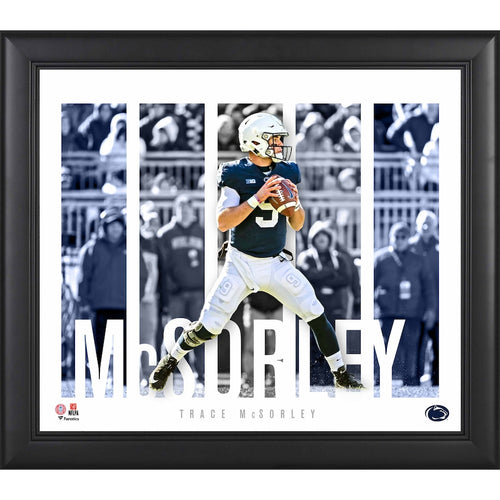 Trace McSorley Penn State Nittany Lions Framed 15'' x 17'' Player Panel Collage