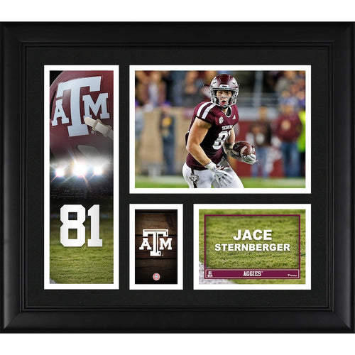 Jace Sternberger Texas A&M Aggies Framed 15'' x 17'' Player Collage
