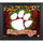 Clemson Tigers Framed 15'' x 17'' Happy Holidays Collage