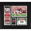 Zack Baun Wisconsin Badgers Framed 15'' x 17'' Player Core Collage