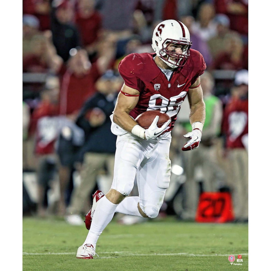 Zach Ertz Stanford Cardinal Unsigned Running Photograph