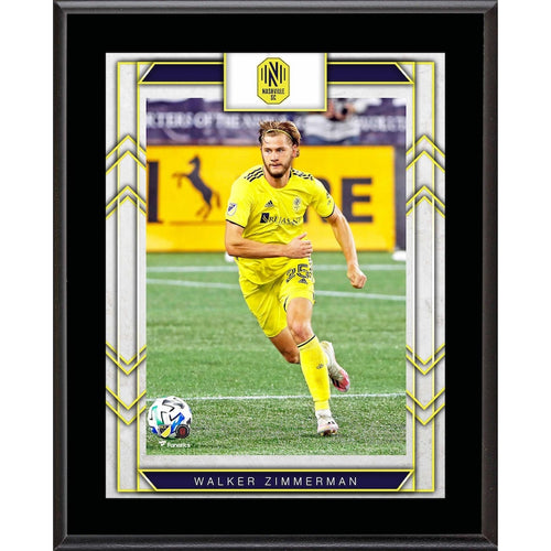 Walker Zimmerman Nashville SC 10.5'' x 13'' Sublimated Player Plaque