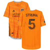 Kiki Struna Houston Dynamo FC Autographed Match-Used #5 Orange Jersey from the 2020 MLS Season