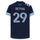 Yordy Reyna Vancouver Whitecaps FC Match-Used #29 Navy Jersey from the 2020 MLS Season