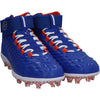 Florida Gators Team-Issued Royal Jordan Force Shark Cleats from the 2020 NCAA Season