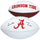 John Metchie Alabama Crimson Tide Autographed White Panel Football with ''Roll Tide'' Inscription