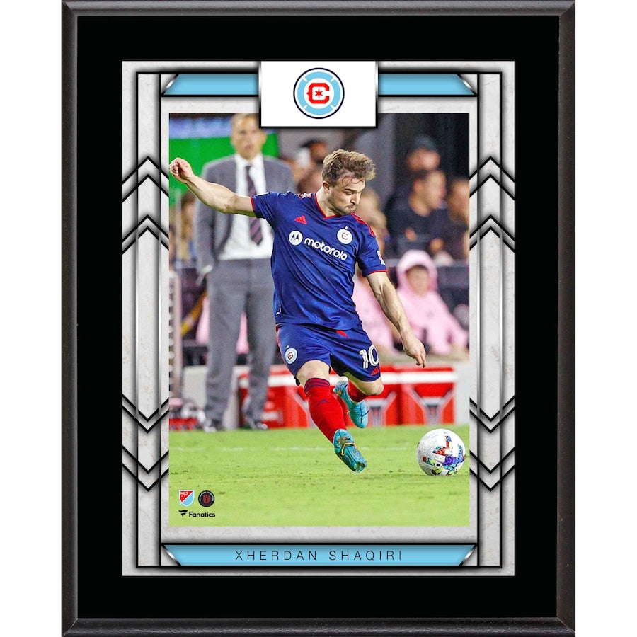 Xherdan Shaqiri Chicago Fire 10.5'' x 13'' Sublimated Player Plaque