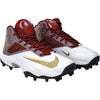 Florida State Seminoles Team-Issued Garnet Shark Elite Nike Cleats from the Football Program