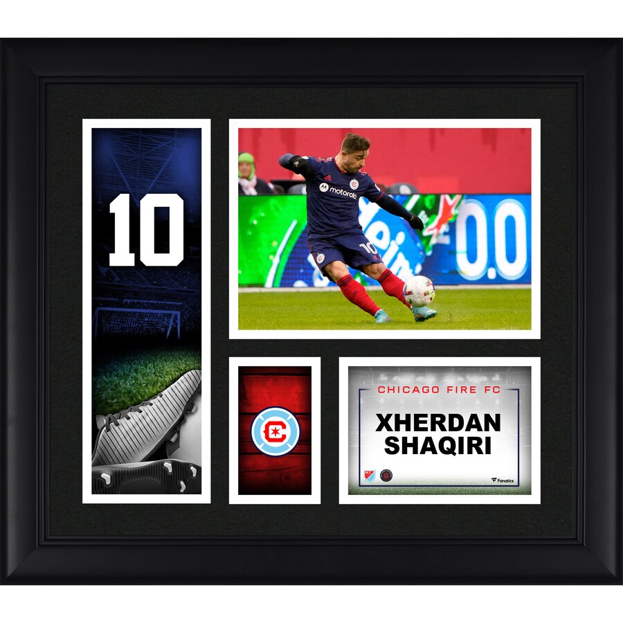 Xherdan Shaqiri Chicago Fire Framed 15'' x 17'' Player Collage