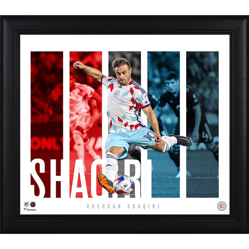 Xherdan Shaqiri Chicago Fire Framed 15'' x 17'' Player Panel Collage