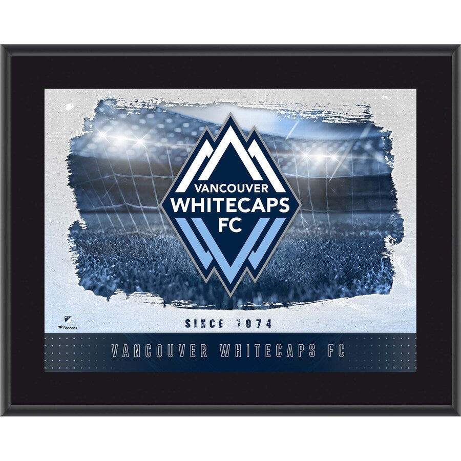 Vancouver Whitecaps FC 10.5'' x 13'' Sublimated Horizontal Team Logo Plaque