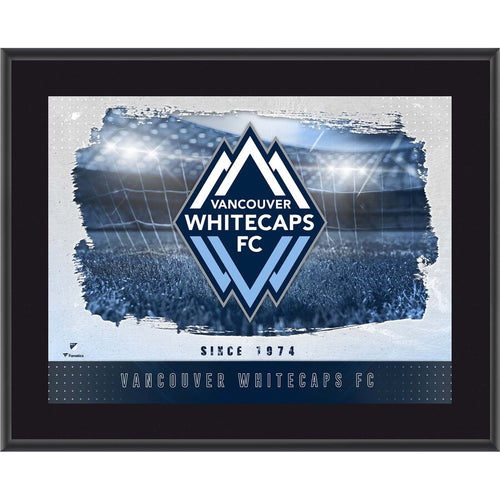 Vancouver Whitecaps FC 10.5'' x 13'' Sublimated Horizontal Team Logo Plaque