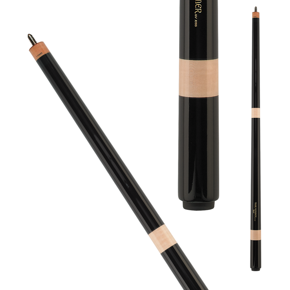 Joss JOSTHBLK Thor Hammer Light Pool Cue  - Light - 18.0 to 19.5 oz Pool Cues