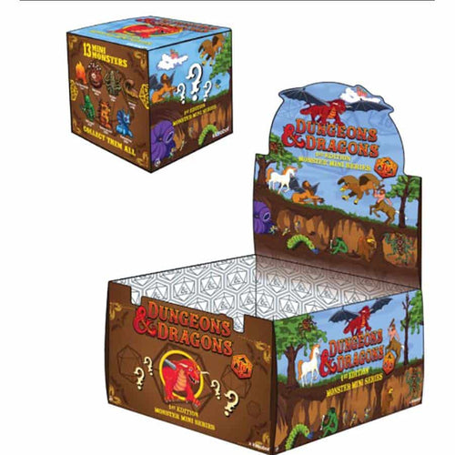 Kidrobot -  Dungeons And Dragons: 3-Inch Vinyl Mini-Monster Series 1 (24Ct Display)