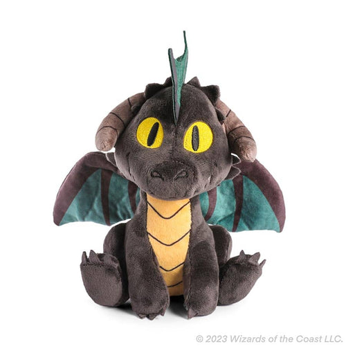 Kidrobot -  Dungeons And Dragons: Phunny Plush (Wave 4): Black Dragon