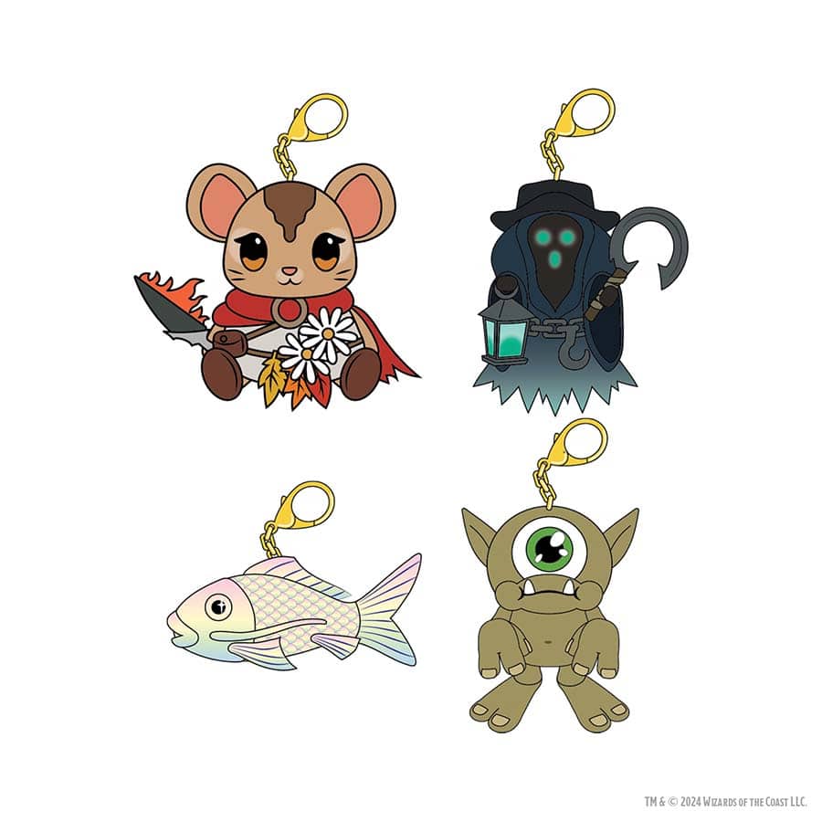 Kidrobot -  Magic The Gathering: 3-Inch Plush Charms Wave 1 (12Ct Display)