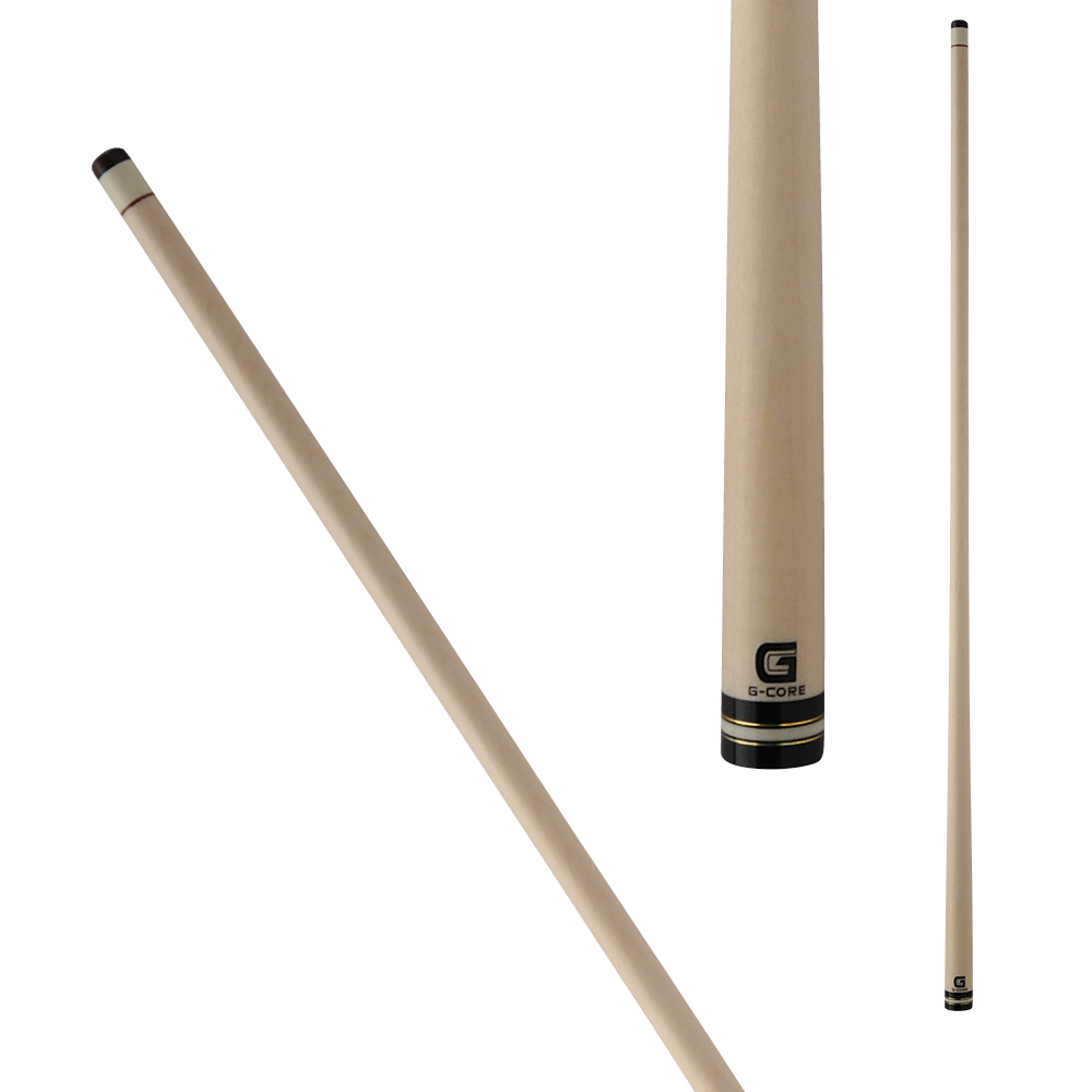 McDermott MCDG G Core pool Cue Shaft - 3/8x10 pin WHTGLD 12mm tip Pool Cues