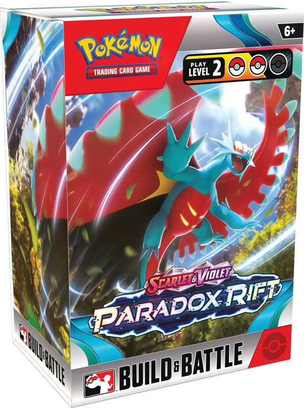 Pokemon - Pokemon Scarlet And Violet 4 Paradox Rift Build And Battle Box