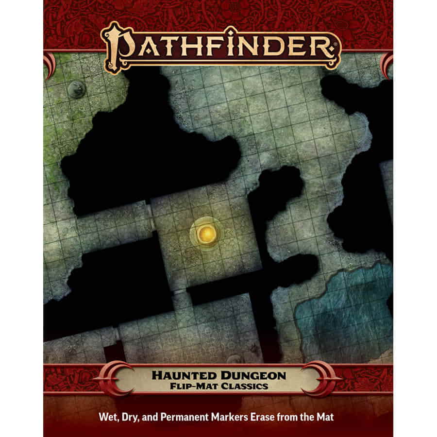 Paizo Publishing -  Pathfinder Rpg: Flip-Mat Classics: Haunted Dungeon